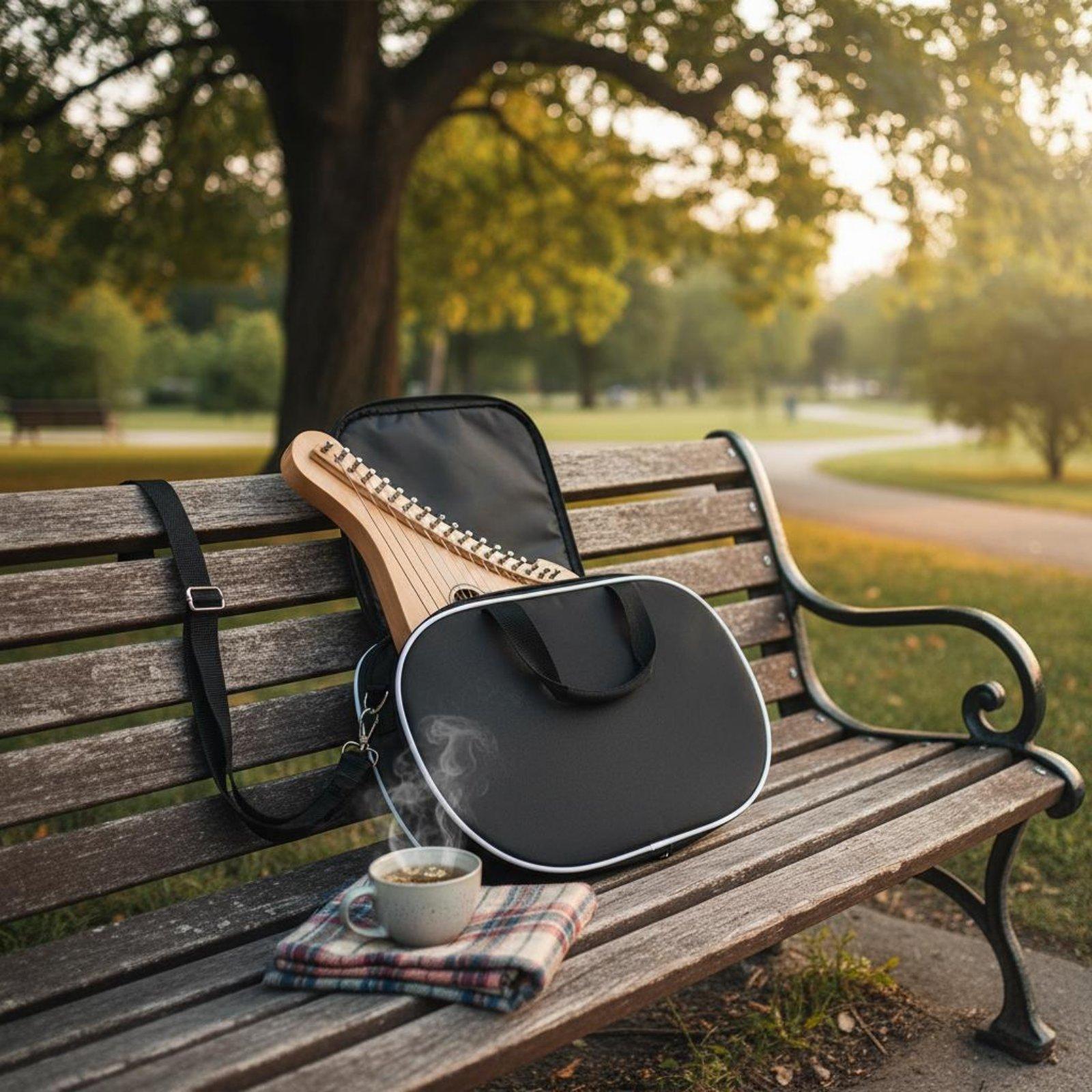 Musical Instrument Accessories - Borsa per lira arpa con tracolla