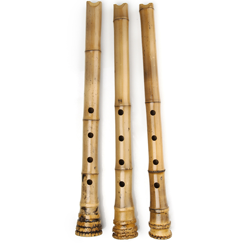 Shakuhachi Bamboo Flute - Flauto Shakuhachi in bambù naturale fatto