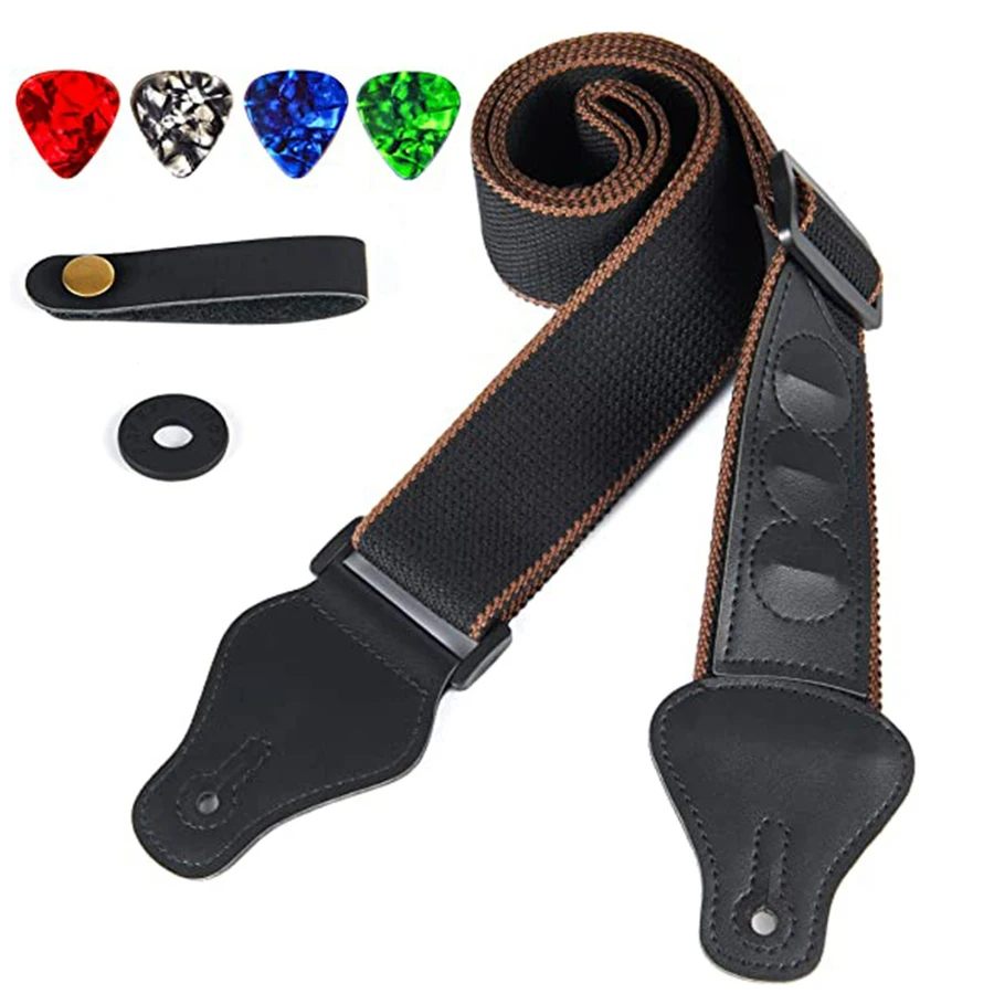 Musical Instrument Gif - Tracolla per chitarra da 7 pezzi/set
