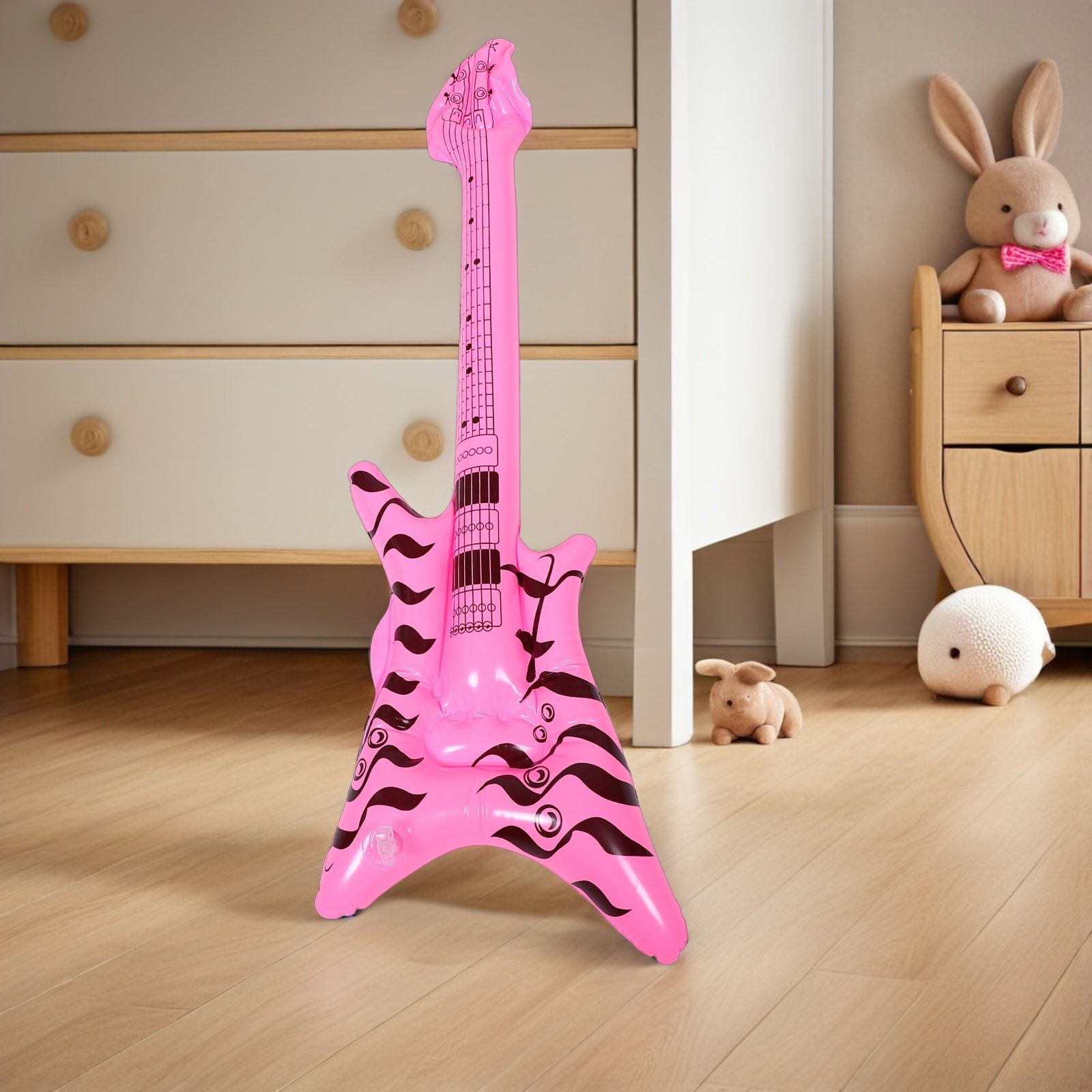 Musical Instrument You Blow Into - Chitarra Gonfiabile Rock and Roll, Accessorio