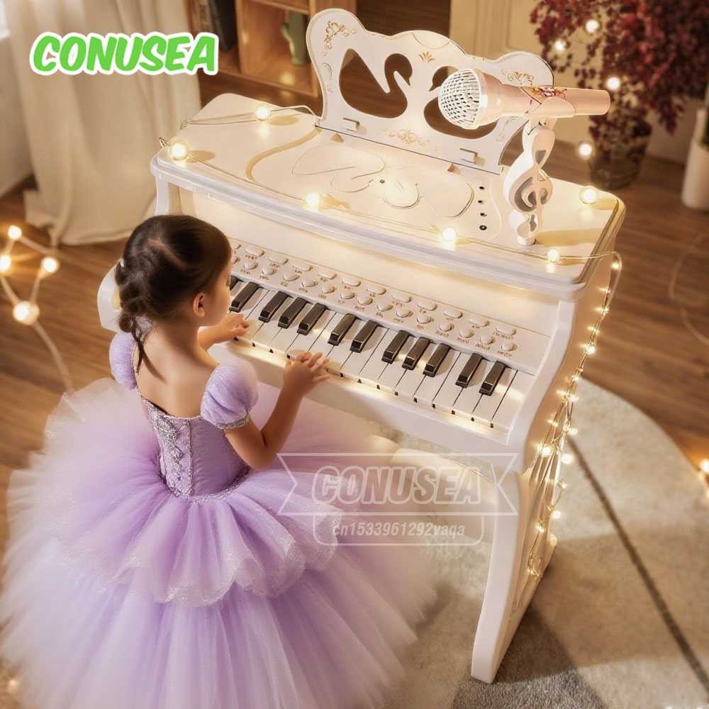 Musical Instruments Names - Pianoforte elettronico per bambini con microfono