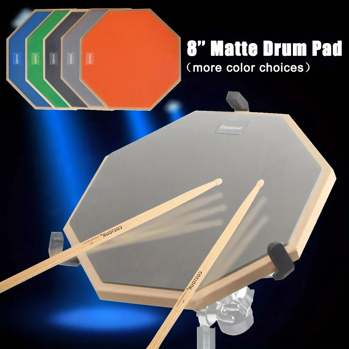Cajon Box Drum - Pad per Pratica Batteria Silenzioso da