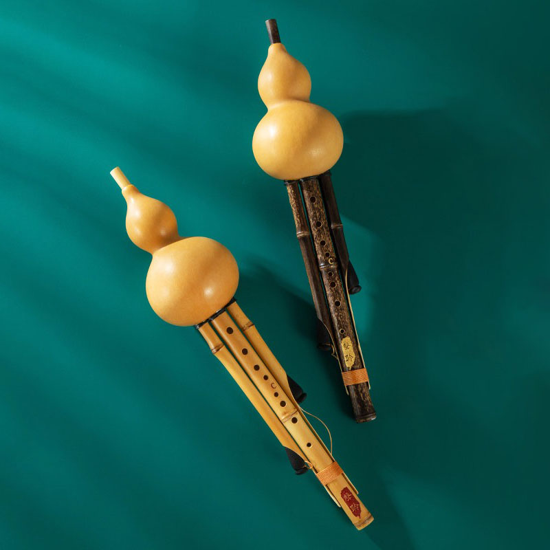Shakuhachi Bamboo Flute - Flauto Hulusi a 9 Fori in