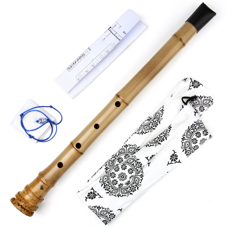 Shakuhachi Bamboo Flute - Flauto verticale in bambù con Shakuhachi,