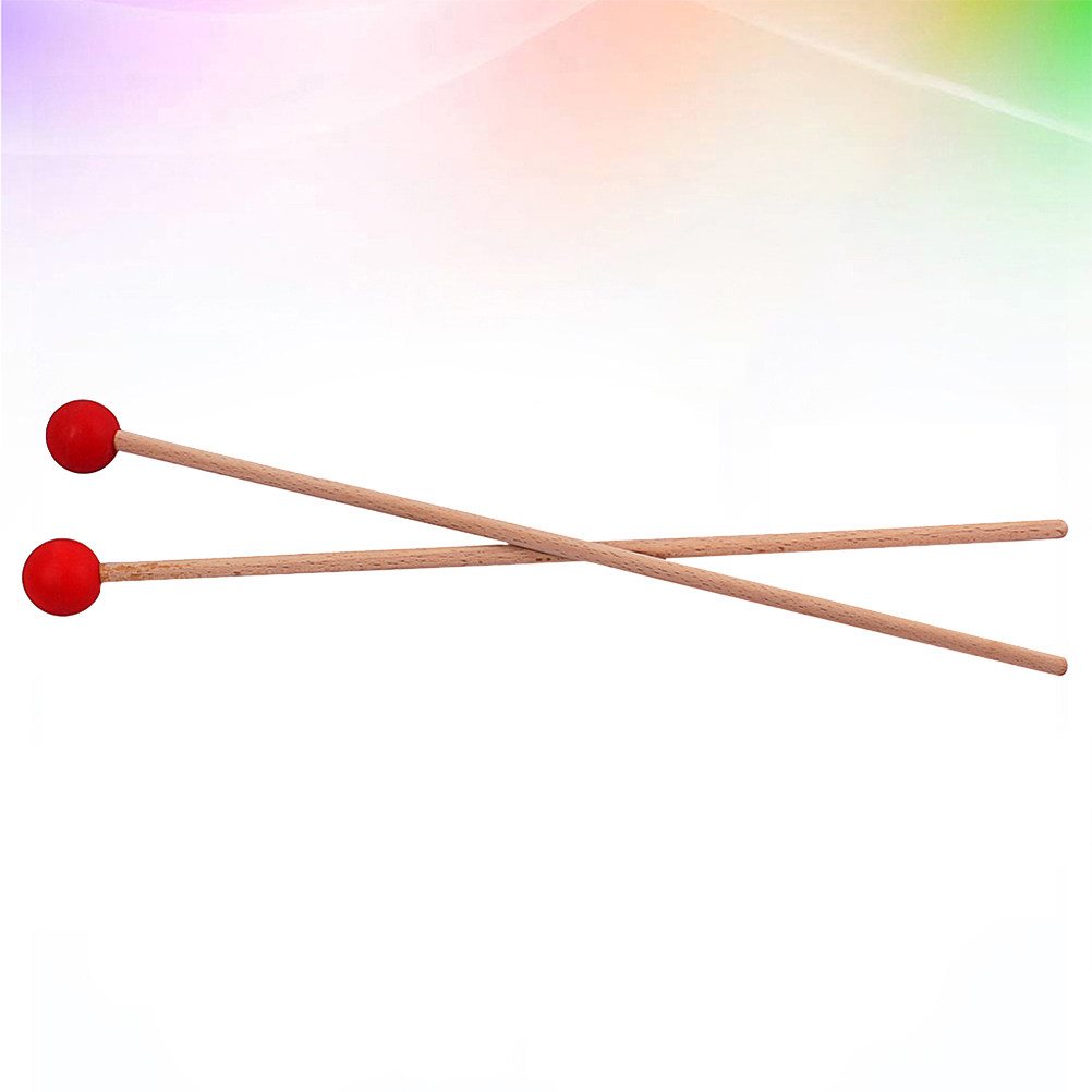 Musical Instrument Gong - 1 Paio di Bacchette Grandi per