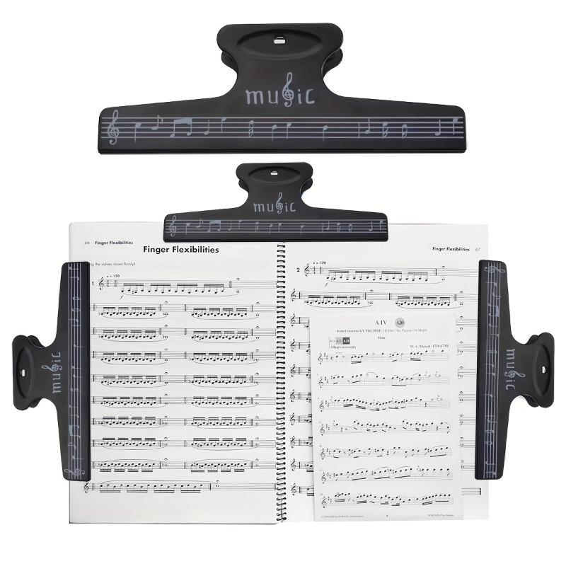 Musical Instruments List - Clip per Spartiti, Clip per Cartelle
