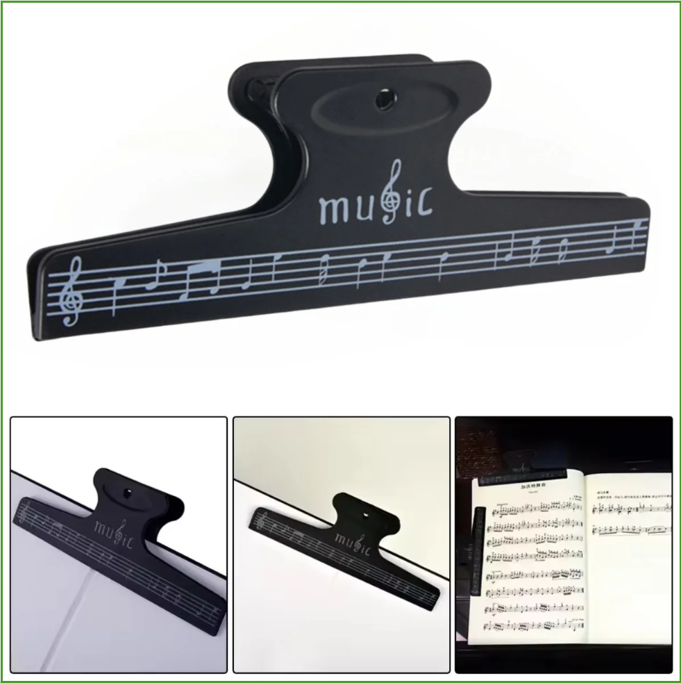 Musical Instruments List - Clip per Spartiti, Clip per Pagine