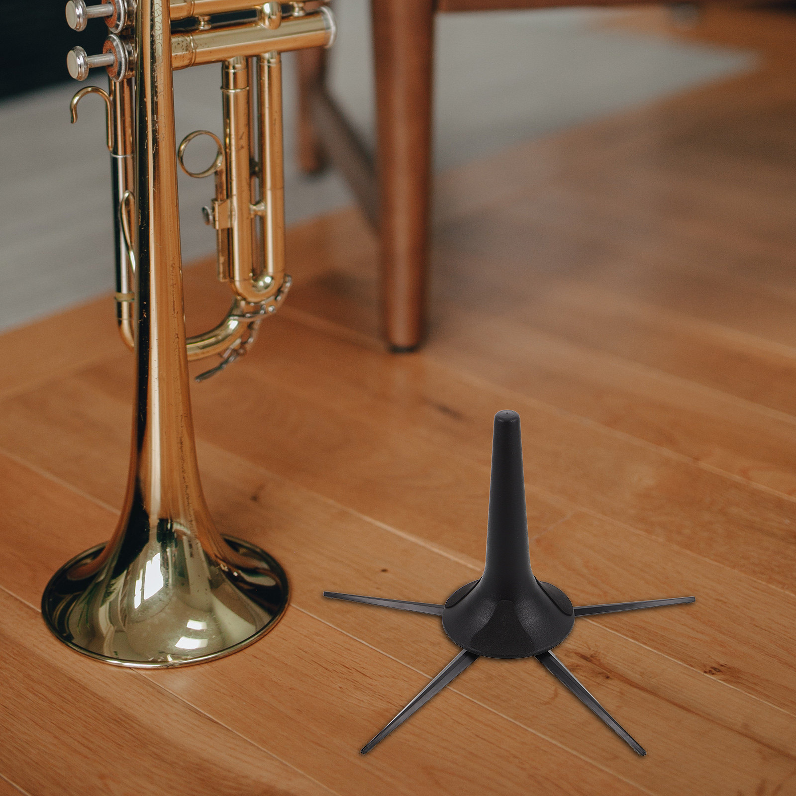 Musical Instrument Accessories - Supporto per Tromba Portatile Pieghevole a