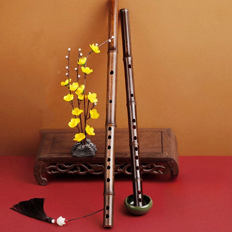 Shakuhachi Bamboo Flute - Strumento per flauto di bambù viola