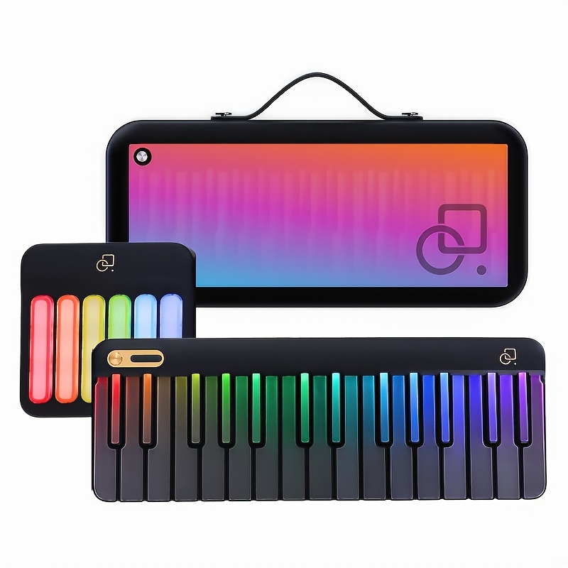 Musical Instruments Names - Elegante Pianoforte Digitale PopuPiano con Retroilluminazione