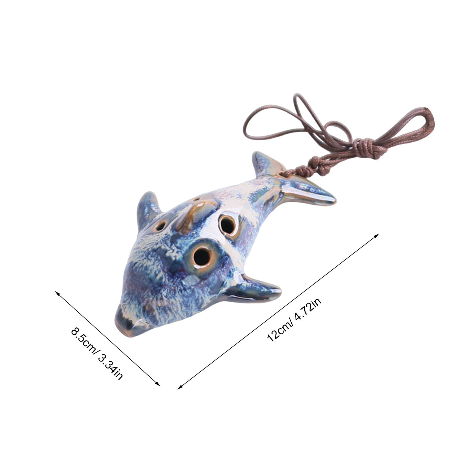 1 pz. Ocarina in Ceramica a 6  - Musical Instrument I Play recensione e prezzo