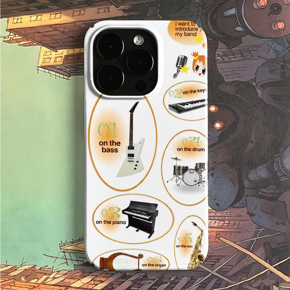 Custodia per telefono Anime Ba - Musical Instruments List recensione e prezzo