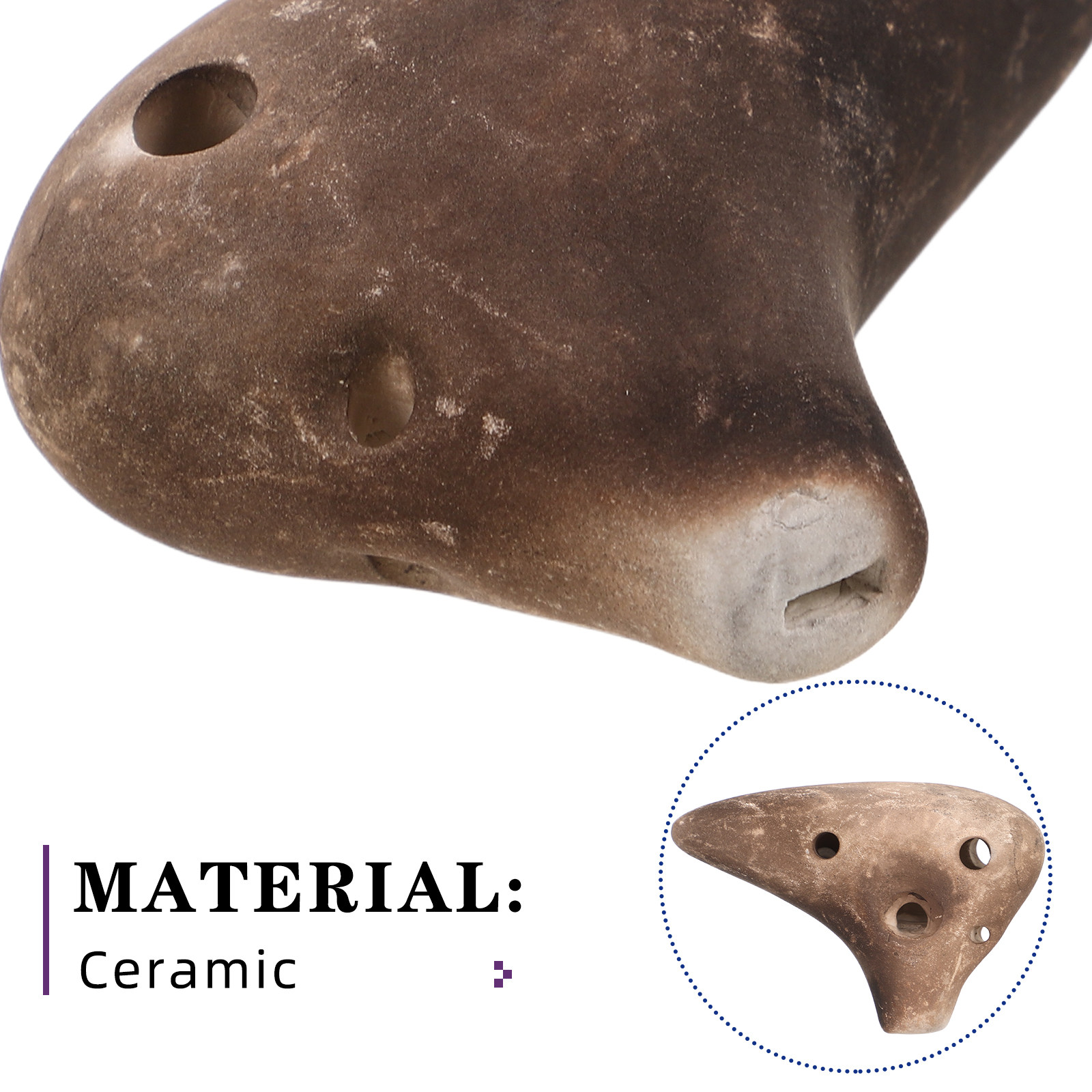 Ocarina Compatta a 6 Fori, Str - Musical Instrument I Play recensione e prezzo