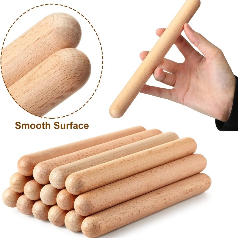 8 bastoncini ritmici in legno  - Musical Instrument Craft recensione e prezzo