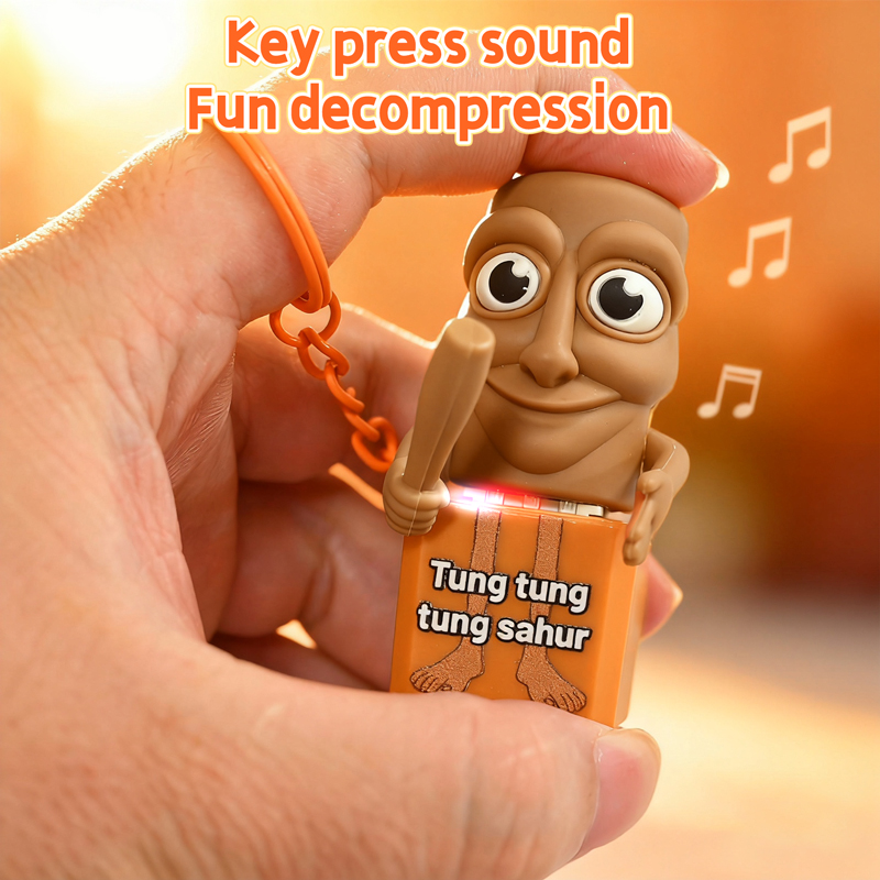 Nuovo Portachiavi Tung Tung Tu - Musical Instrument Gong recensione e prezzo