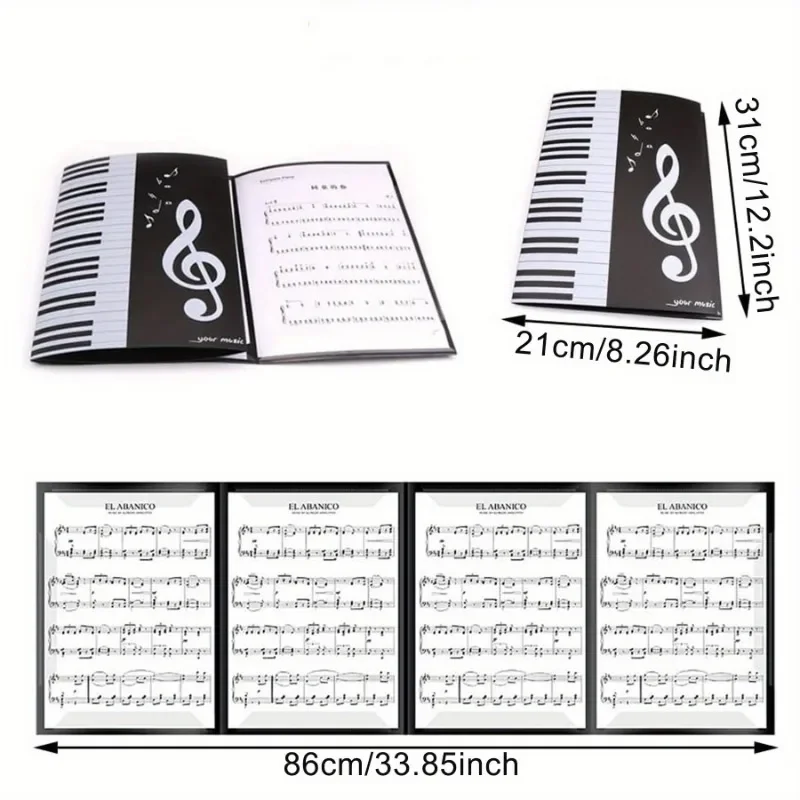 Cartella musicale espandibile  - Musical Instruments List recensione e prezzo