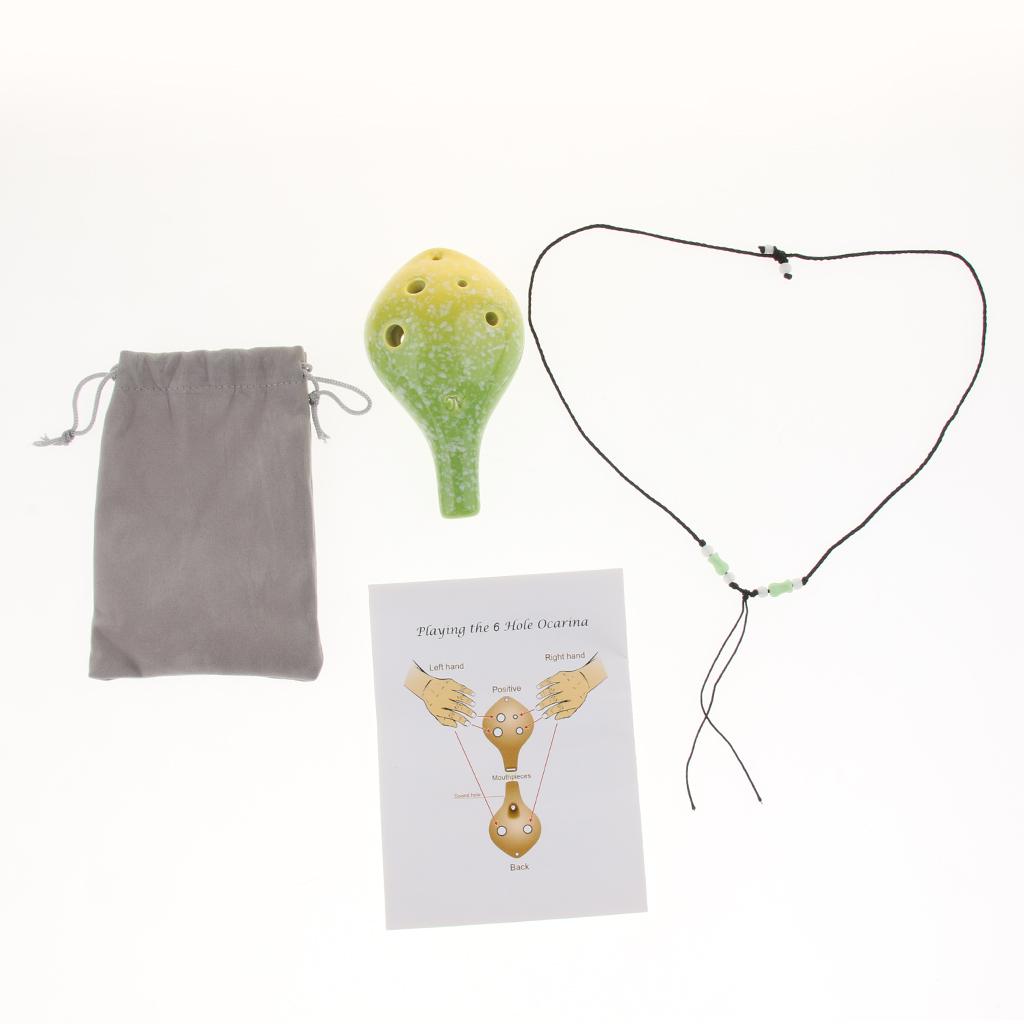 Ocarina in Ceramica a 6 Fori i - Musical Instrument Craft recensione e prezzo
